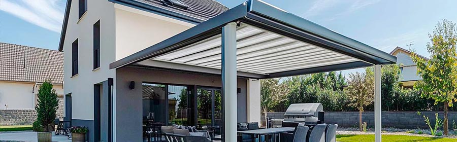 Nettoyage de pergola bioclimatique